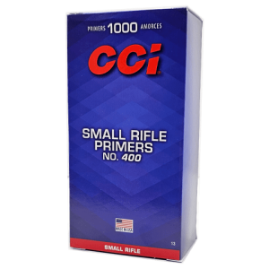 small rifle primers cci 400 round box
