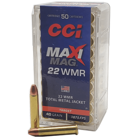 22 Magnum - CCI Maxi Mag 40 Grain TMJ