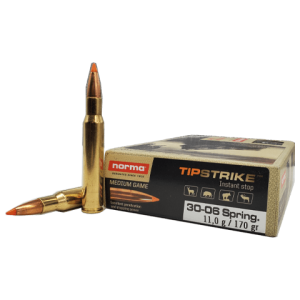 30-06 - Norma 170 Grain Tip Strike Polymer Tip