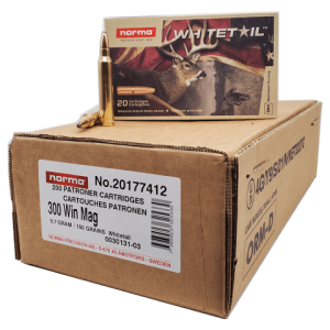 300 Win Mag - Norma 150 Grain White Tail Soft Point Case