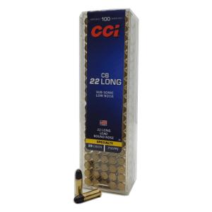 22 Long - CCI 29 Grain CB Lead Round Nose - 100 Rounds