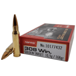 308 Win - Norma Match Grade 168 Grain Golden Target
