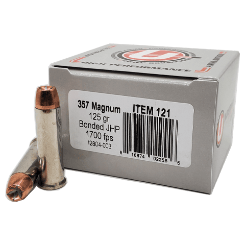 357 Magnum - Underwood 125 Grain Bonded JHP
