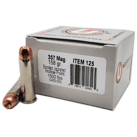 357 Magnum - Underwood 158 Grain Bonded JHP