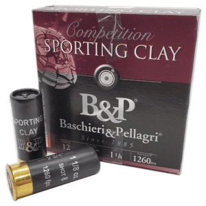 12 Gauge - B&P Competition Sporting Clay 8 Shot 1,260 Fps