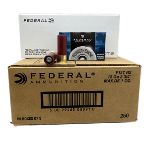 12 Gauge - Federal Power-Shok Hollow Point Slug 250 Round Case