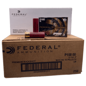 12 Gauge - Federal Premium 3" 00 Buckshot Case