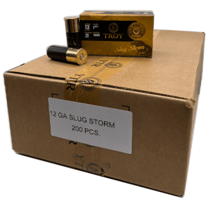12 Gauge - Troy 2 3/4" Rifled 1oz Slug - 200 Rounds