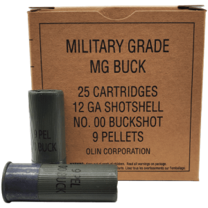 12 Gauge - Winchester Military Grade 00 Buckshot