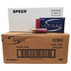 12 Gauge - Speer Police Load 2-3/4" 00 Buckshot