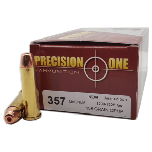 357 Magnum - Precision One 158 Grain Copper Plated Hollow Point - 50 Rounds
