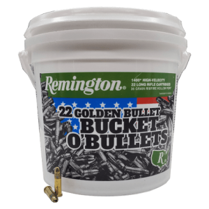 22 Long rifle - Remington Golden Bullet Bucket 36 Grain BPHP