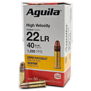22 LR high velocity ammo box