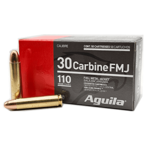 30 Carbine FMJ Rounds