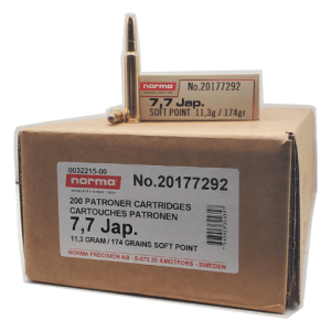 7.7x58 JAP - Norma 174 Grain Soft Point - 200 Rounds