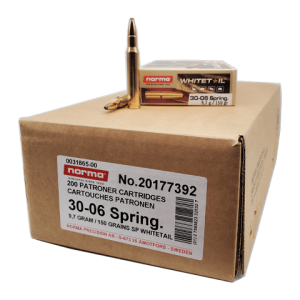 30-06 - Norma Whitetail 150 Grain Soft Point Case