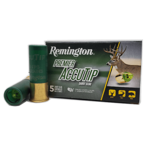 12 Gauge - Remington 2-3/4" Premier Accutip 385 Gr. Bonded Sabot Slug