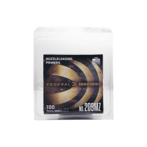 209 Muzzleloading Primers – Federal Premium no. 209MZ – 100 Count