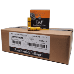 20 Gauge - B&P 2-3/4" Competion One 8 Shot 7/8 oz - 250 Rounds