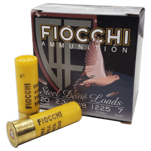 20 Gauge - Fiocchi 2-3/4" Steel Dove Load #7 Shot