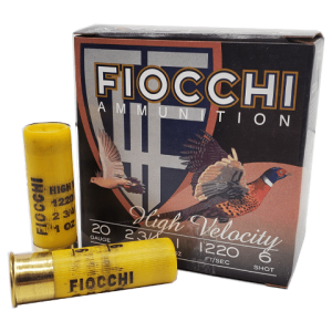 20 Gauge - Fiocchi 2-3/4" High Velocity 6 Shot