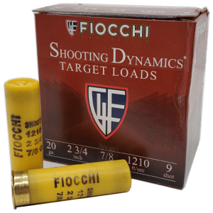 20 Gauge - Fiocchi 2-3/4" Shooting Dynamics #9 Shot