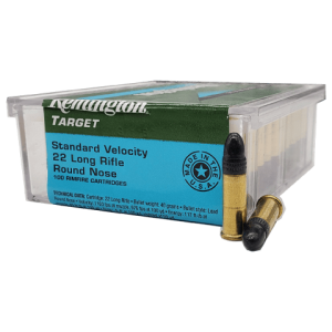 22 Long Rifle - Remington Target 40 grain Lead Round Nose