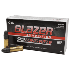 22 Long Rifle - CCI Blazer 40 Grain Lead Round Nose