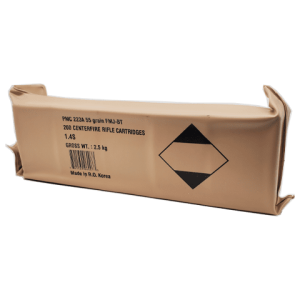 223 Rem - PMC Bronze 55 Grain FMJ Battle Pack - 200 Rounds