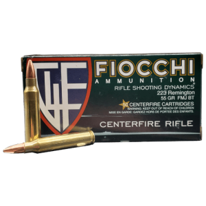 223 Rem - Fiocchi Shooting Dynamics 55 Grain FMJ