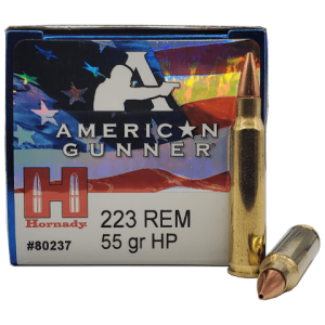 223 Rem - Hornady Match American Gunner 55 Grain HP