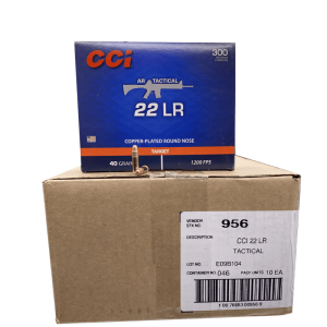 22 Long Rifle - CCI AR Tactical 40 Grain CPRN Case