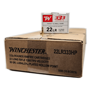 22 Long Rifle - Winchester USA 36 Grain CPHP - 3330 Rounds