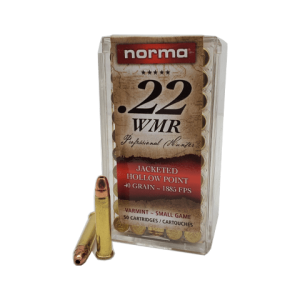 22 Magnum - Norma Professional Hunter 40 Grain JHP