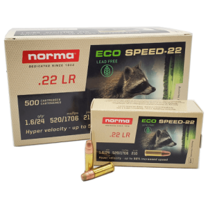 22 Long Rifle - Norma 24 Grain Eco Speed HV