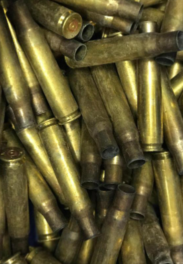 243 Win Dirty Sorted Brass