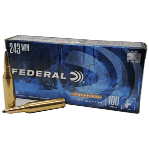 243 Win - Federal Power-Shok 100 Grain Soft Point