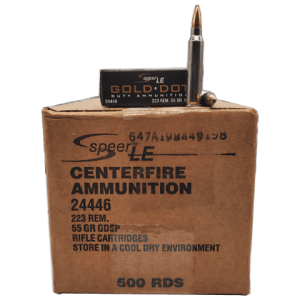 223 Rem - Speer Gold Dot LE 55 Gr. SP Self Defense Case