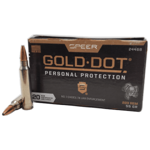 223 Rem - Speer Gold Dot LE 55 Gr. Soft Point
