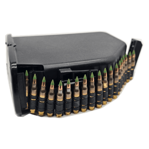 5.56 NATO – Win / Lake City 62 Grain M855 Green Tip Linked 249 SAW Box – 200 Rounds