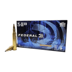 25-06 Rem – Federal Power-Shok 117 Grain Power-Shok – 20 Rounds