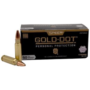 5.7×28 – Speer Gold Dot 40 Grain Hollow Point – 50 Rounds