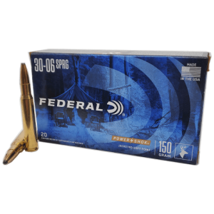 30-06 - Federal Power-Shok 150 Grain Soft Point