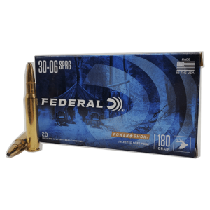 30-06 - Federal Power-Shok 180 Grain Jacketed Soft Point