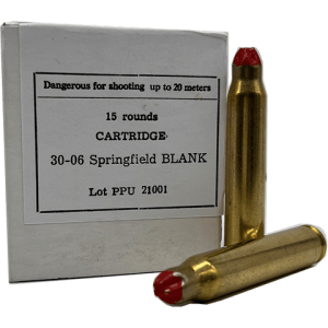 30-06 Springfield - PPU Blanks - 15 Rounds