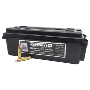 300 Blackout - Ammo Inc. 110 Grain Hornady V-Max 200 Rds.
