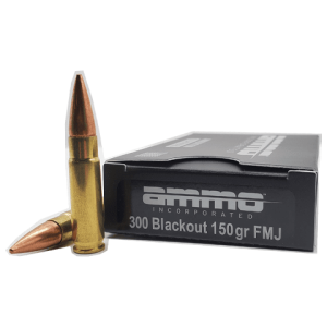 300 Blackout - Ammo Inc 150 Grain Full Metal Jacket - 20 Rounds