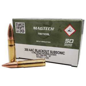 300 Blackout - Magtech 200 Grain Subsonic FMJ