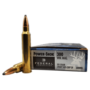 300 Win Mag - Federal Power-Shok 180 Grain Speer Hot-Cor