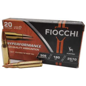 308 Win - Fiocchi Hyperformance 180 Grain SST